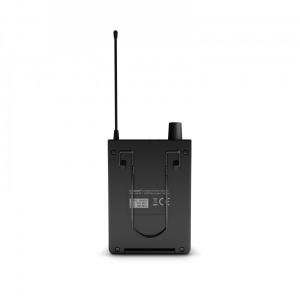 LD Systems U308 IEM Receiver Back Panel
