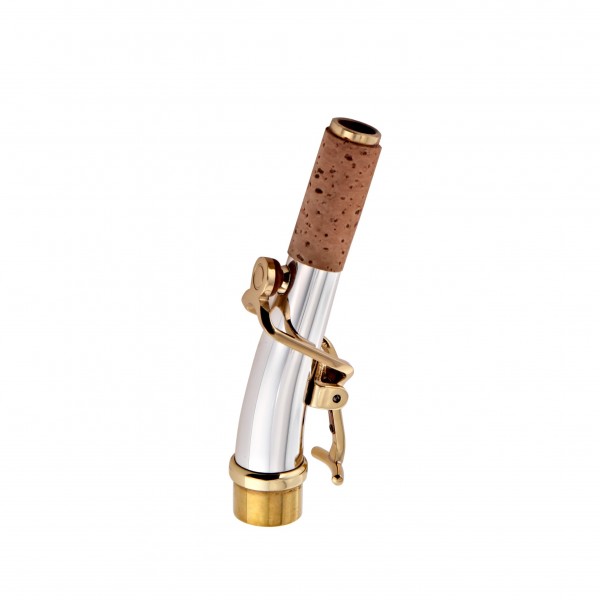 Yanagisawa Neckpipe #95 Soprano. Curved Solid Silver