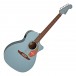 Fender Newporter Player Electro Acoustic, Ice Blue Satin