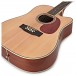 Dreadnought 12 String Acoustic Guitar, Natural + Accessory Pack