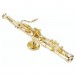 Bassoon Magnet, Gold-Plated - Angled