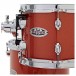 Pearl Midtown 4pc Compact Shell Pack w/Free Bag Set, Orange Crush