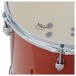 Pearl Midtown 4pc Compact Shell Pack w/Free Bag Set, Orange Crush