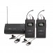 Wireless In Ear Monitor System Pack by Gear4music, 2 Receivers