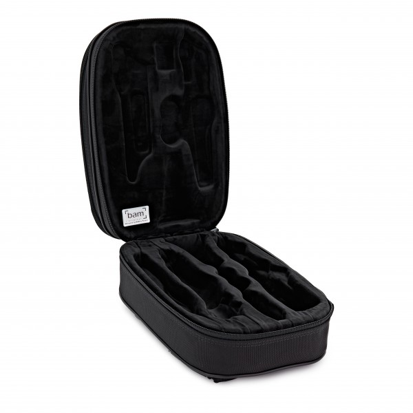 BAM New Trekking Bb Clarinet Case, Black Carbon Finish