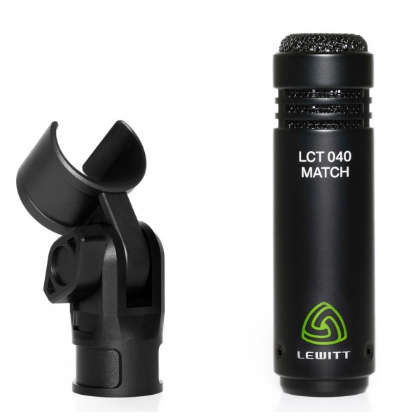Lewitt LCT 040 Match Small-Diaphragm Condenser Microphone - With Clip 