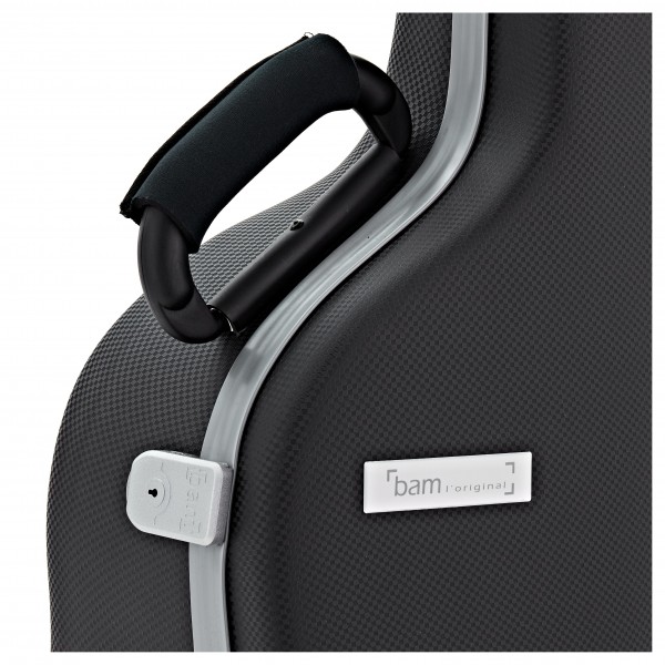 BAM 8003XL Hightech Dreadnought Guitar Case, Black Panther