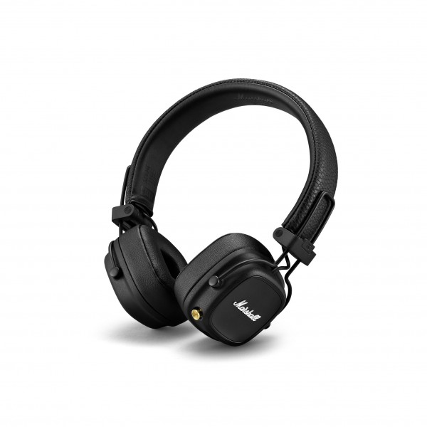 Marshall Major IV Bluetooth Headphones, Black