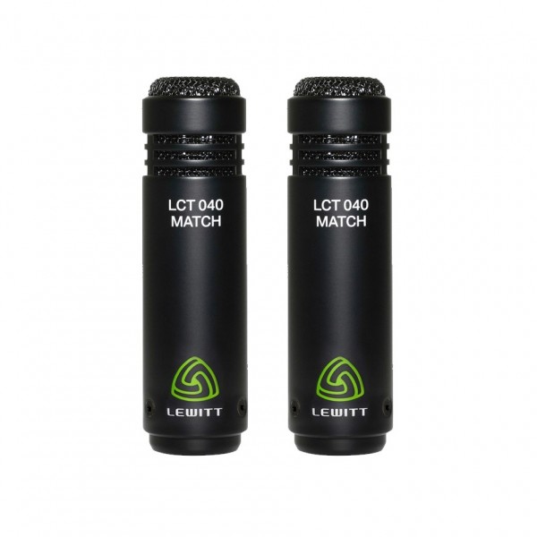 Lewitt LCT 040MP Small-Diaphragm Condenser Microphone, Matched Pair