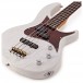 Aria 313 MK2 Detroit Bass, Open Pore White