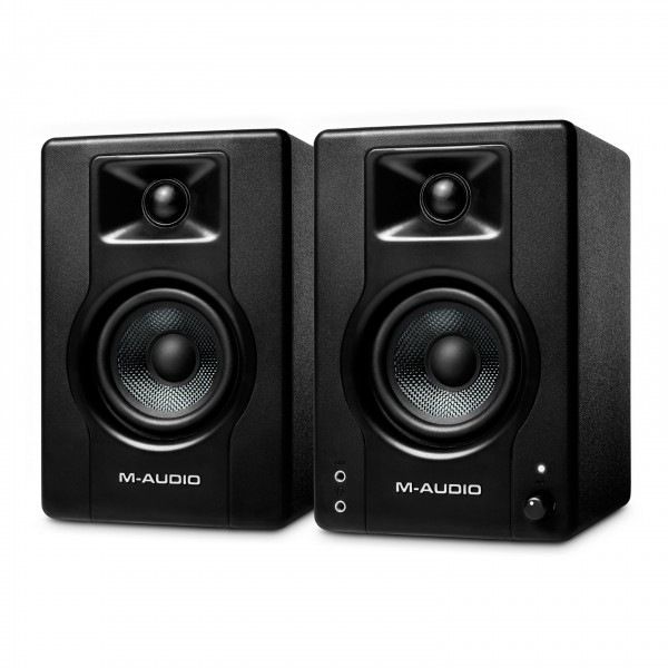 M-Audio BX3 Studio Monitor, Pair - Angled