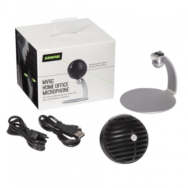 Shure MOTIV MV5C Home Office Microphone - Unboxed 