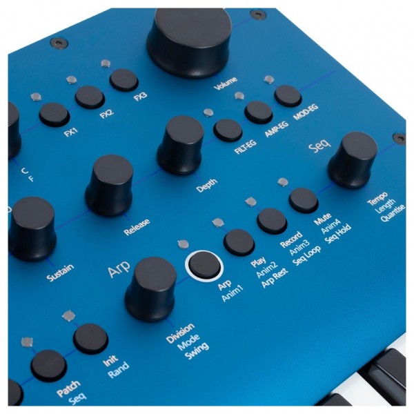 Modal Electronics COBALT8 Virtual Analog Synthesizer - Selector View 