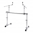 Gibraltar Chrome Series Curved Rack w/ 2 Cymbal Booms