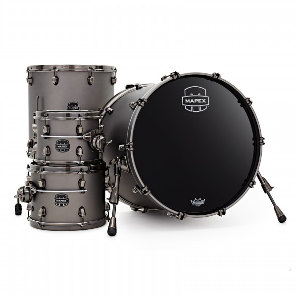 Mapex Saturn Evolution Maple/Walnut 22'' 4pc, Gun Metal Grey