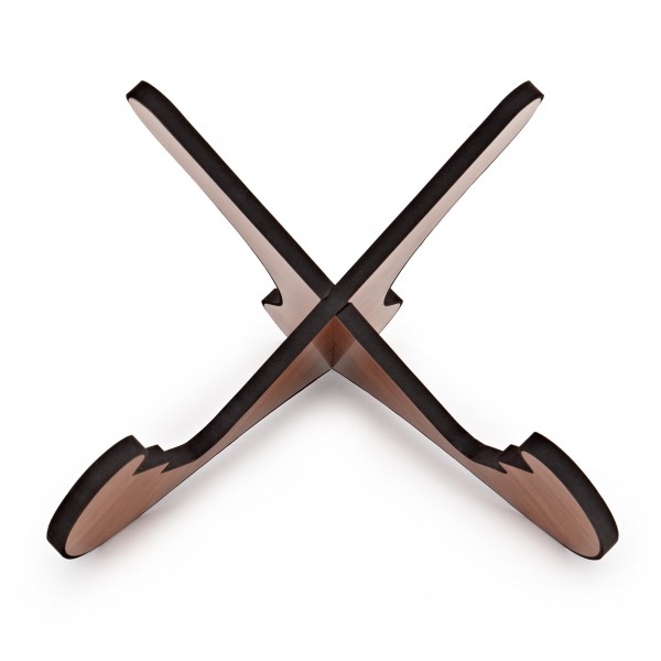 Guitar and Bass Stand by Gear4music, Wood