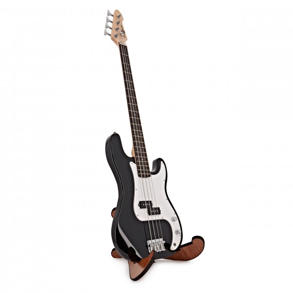 Guitar and Bass Stand by Gear4music, Wood