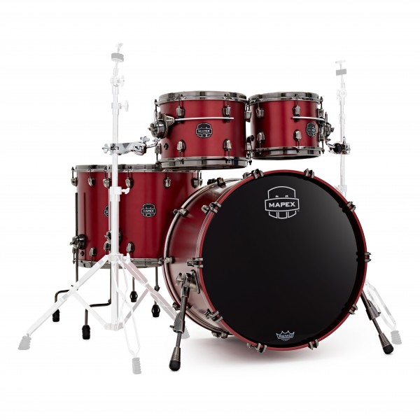 Mapex Saturn Evolution Maple/Walnut 22'' 5pc, Tuscan Red