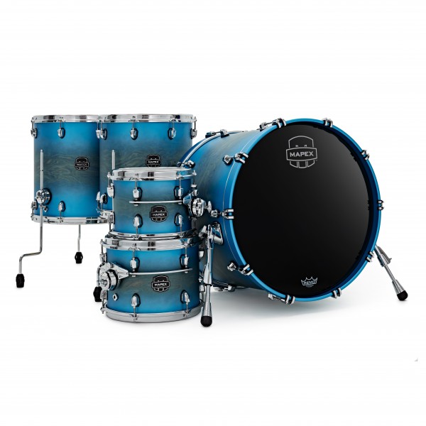 Mapex Saturn Evolution Maple/Walnut 22'' 5pc, Azure Burst