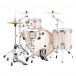 Mapex Mars 24'' 4pc Big Beat Drum Kit w/Cymbals, Bonewood