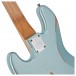 Fender 60th Anniversary Road Worn 60s J Bass PF, Firemist Silver