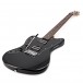 Badger Classic Left Handed Electric Guitar, All Black