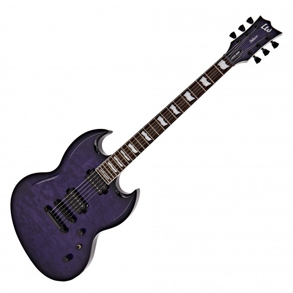 ESP LTD Viper-1000, See Thru Purple Sunburst