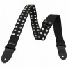 Dunlop Guitar Strap, Black Grommet