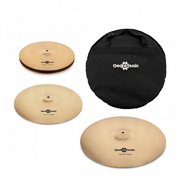 CZ3 Cymbal Pack by Gear4music