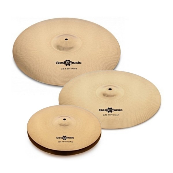 CZ3 Cymbal Pack by Gear4music