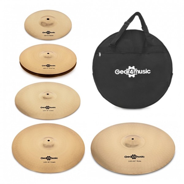 CZ3 Complete Cymbal Pack by Gear4music