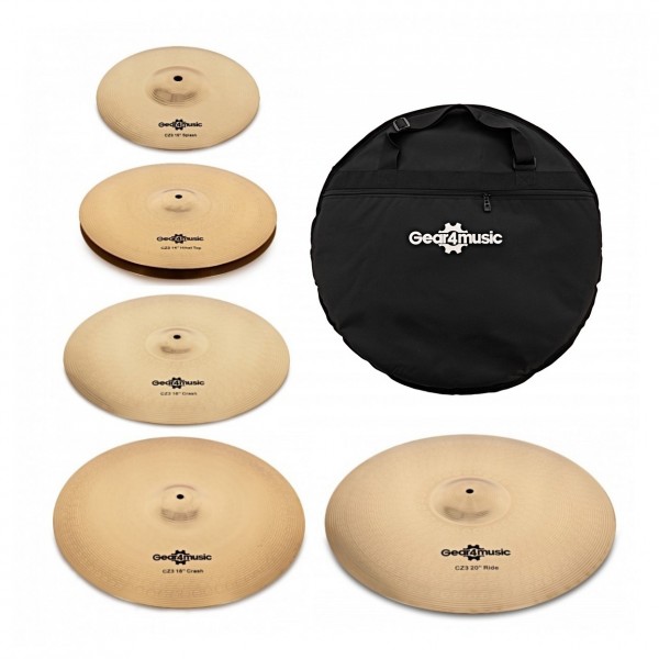 CZ3 Complete Cymbal Pack by Gear4music