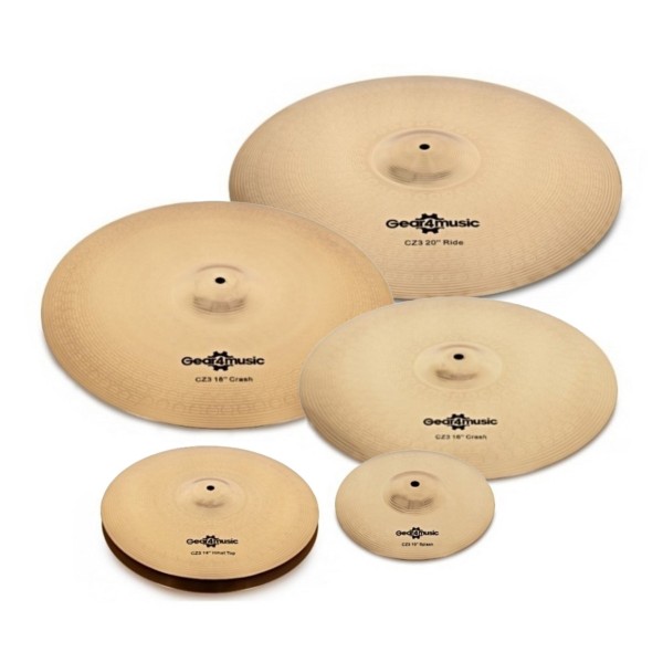 CZ3 Complete Cymbal Pack by Gear4music