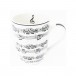 Agifty Mug with Gift Box, Notelines - Mug Front