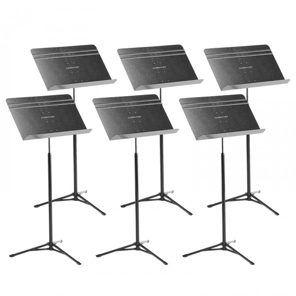 Manhasset Voyager Concertino Stand, 6 Pack