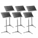 Manhasset Voyager Concertino Stand, 6 Pack