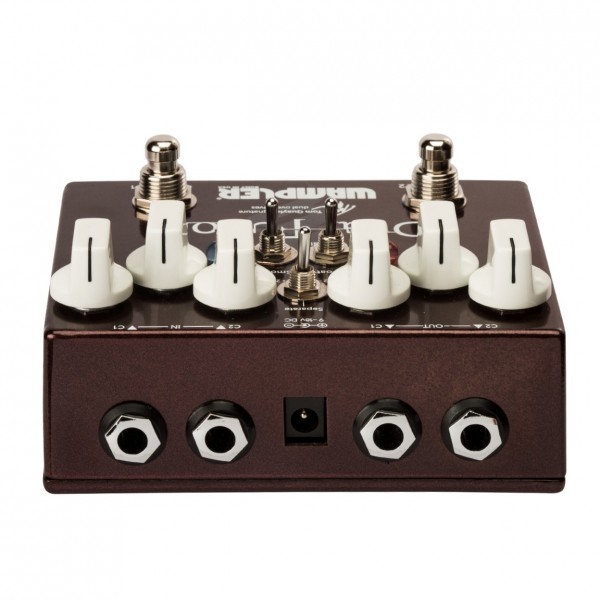 Wampler Dual Fusion Drive Pedal back