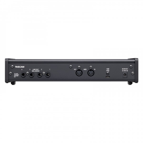 4x4HR USB-C Audio Interface - Rear