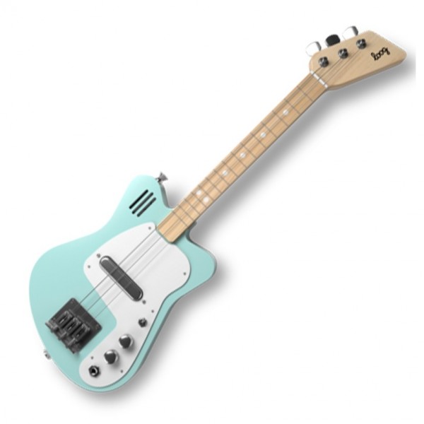 Loog Electric Mini, Green - Front View