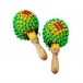 Tycoon Plastic Beaded Maracas, Yellow