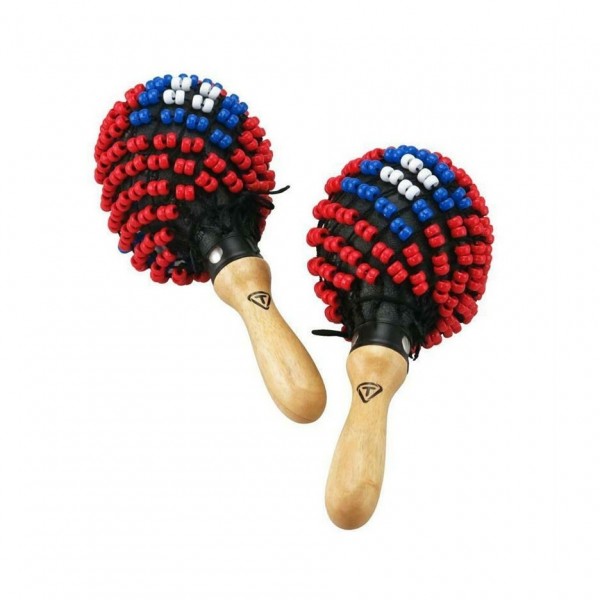 Tycoon Plastic Beaded Maracas, Black