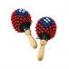 Tycoon Plastic Beaded Maracas, Black