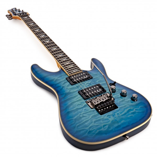 DISC Schecter Omen Extreme-6 FR, Ocean Blue Burst at Gear4music