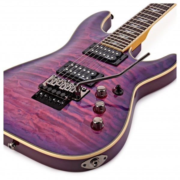 Schecter Omen Extreme-6 FR, Electric Magenta at Gear4music