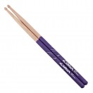 Zildjian 5A Purple Dip Wood Tip Drumsticks