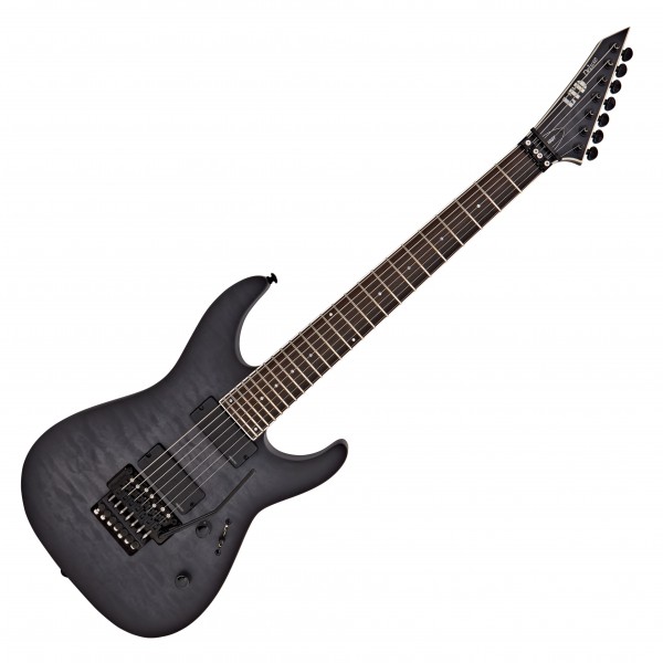 ESP LTD M-1007, See Thru Black Sunburst Satin