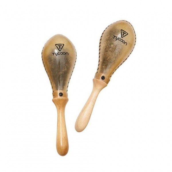 Tycoon Oval Rawhide Maracas, Large