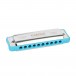 Cascha Ocean Rock Blues Harmonica Blue, C