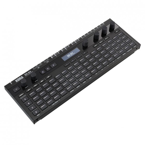 Korg SQ-64 64-Step Sequencer - Side View
