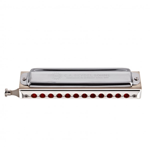 Seydel De Luxe Steel Chromatic Harmonica, C